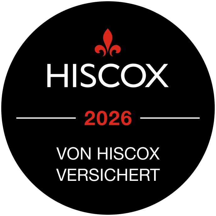 Hiscox 2026 von Hiscox versichert